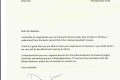 House of Commons letter